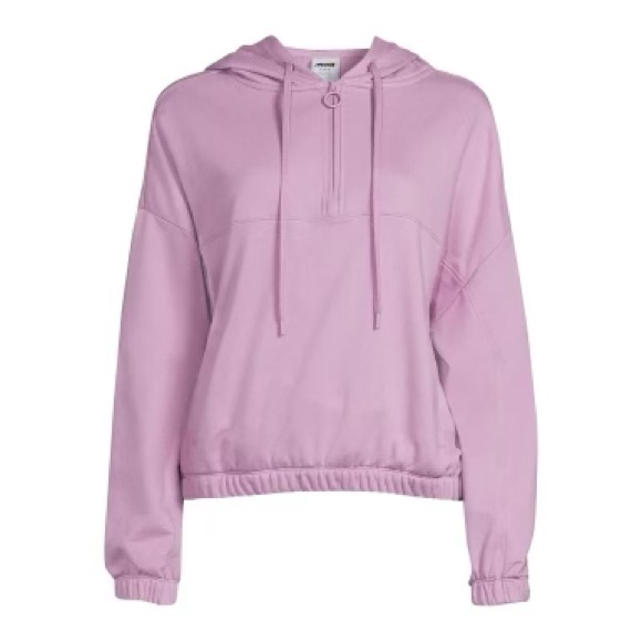 Avia Tops - Avia Women's Half Zip Hoodie Sweatshirt